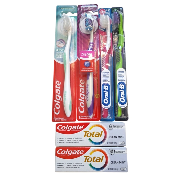 Oral Care Bundle 6 pc - Picture 1 of 8